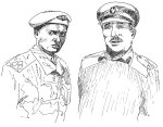 [Brigadiers Bambera and Lethbridge-Stewart]