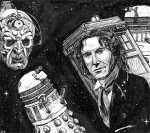 [Eighth Doctor and Daleks]